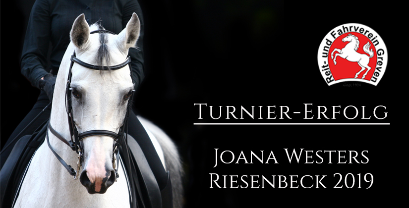 Joana Westers - Kreismeisterschaft Riesenbeck 2019